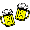 Chope de bière Cheers