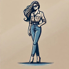 Chic confiant