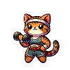 Gym Kitty Power