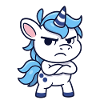 Freches Einhorn