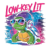 Low-Key Lit Turtle