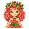 Strawberry girl power! 🍓