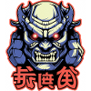 Der Japanische Samurai Dämon