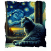 Britisch Kurzhaar Katze Starry Night