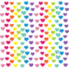 Hearts rainbow