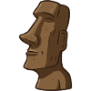 Easter Island statue