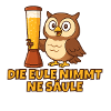 Eule mit der Säule
