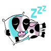 Sleeping cow