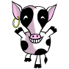 Happy cow