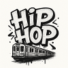 Lettrage HipHop avec train