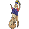 Squirrel Volleyball Player Volleyball