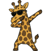 Dabbing de girafe