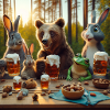 Animaux et bière