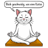 Méditation féline