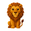 Majestic Origami Lion