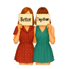 Better Together – Girlfriends Design