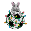 Mouse Christmas Football
