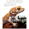 GECKO LÉOPARD MAÎTRE DU CAMOUFLAGE