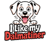 J’aime mon chien dalmatien Love
