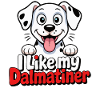 J’aime mon chien dalmatien Love