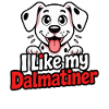 J’aime mon chien dalmatien Love