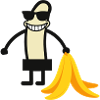 Funny banana guy