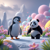 BEAR AND THE PENGUIN