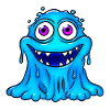 Blue Slime Monster
