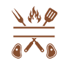 Barbecuing is a man's thing