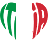 Italia cuore tricolore scritta heart Italy