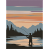 Angler Fishing Fish Gift