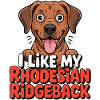 J’aime mon Rhodesian Ridgeback Hundeliebe
