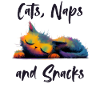 Cats, Naps & Snacks für Katzenliebhaber