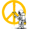 Pacifist astronaut