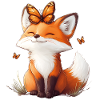 Fox and Butterfly