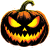 Spooky Pumpkin Face Halloween