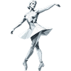 Low Poly Ballerina - Ballet Design