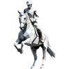 Cavalier Low Poly - Ballet Design