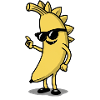 Funny banana