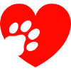 Dog Heart Paw Dog Lover