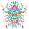 Masque de chaman