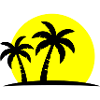 Palm Tree Beach Sunset Holiday