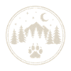 Bushcraft Wilderness Emblem