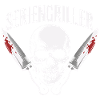 Skull Seriengriller mit Grillmessern