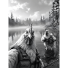 Pêche Poulet Coq Selfie