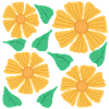 yellow flowers