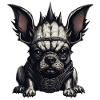 Gothic French Bulldog