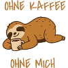 Sloth Without Coffee Without Me