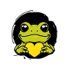 Frog Heart Humor Gift