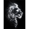 Lion Silhouette Neon Gift